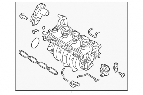 Intake manifold Kia Optima 11-15 hybrid