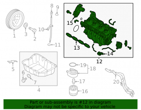 Kia Optima 11-16 hybrid intake manifold