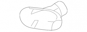 Lower battery air inlet Acura TLX 15-3.5