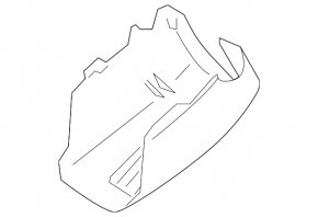 Toyota Camry V40 steering column trim
