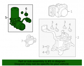 Brake booster Toyota Prius 50 16-22
