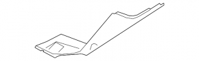Wing seal hood-wing left BMW 5 F10 11-16 AND
