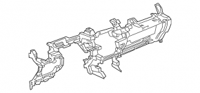 Lexus NX300 NX300h 18-21 dashboard frame