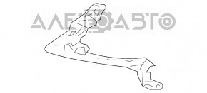 Subaru b9 Tribeca left corner front bumper mount