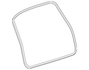 Rubber seal for tailgate Chevrolet Equinox 18-