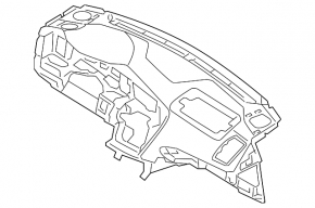 Torpedo front panel without AIRBAG Kia Optima 14-15 9/10