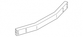 Infiniti FX35 QX70 09-17 Rear Bumper Reinforcement