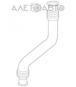 Lower washer reservoir neck Toyota Highlander 14-19
