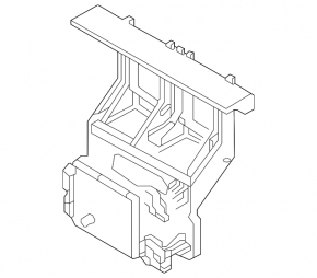 Kia EV6 22-24 radar cruise control with bracket, missing element, cracks