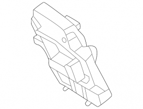 Mercedes W167 GLE 24-25 steering wheel contact plate