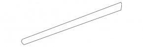 Lower front left door trim for Mercedes X164 GL