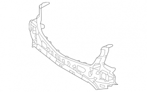 Mercedes GLC 63 20-21 AMG front bumper mount, upper center, pack