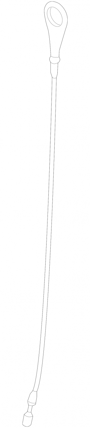 Oil dipstick Ford Escape MK3 13-19 1.6T 1.5T round
