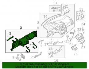 Under-torpedo pipe reinforcement Ford Focus mk3 11-18 rusty