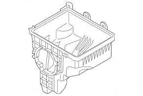Air Filter Housing Mazda 6 13-21 2.5 Lower Part OEM