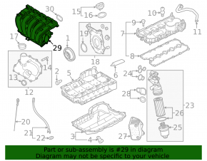 Intake manifold VW Beetle 12-14 2.5