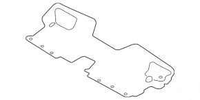 Air intake Infiniti Q50 16-24 3.0T