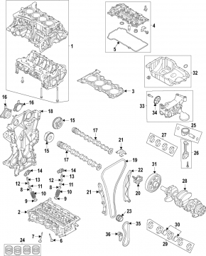 Hyundai Accent 18-23 1.6 Engine Oil Pump