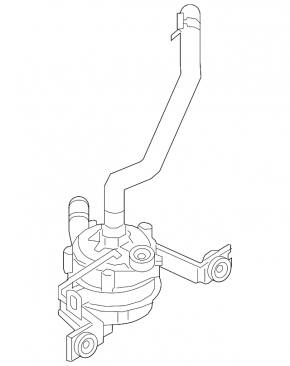 Auxiliary cooling pump inverter Kia Niro 23- HEV, PHEV with bracket