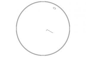 Wheel disk R17 Lexus ES350 13-15 pre-rest, type 2, light curb