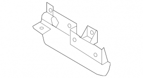 Rear right mudguard liner for Audi A6 05-11