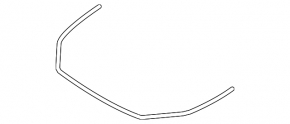 Front hood seal Audi Q7 4L 10-15