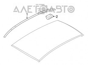 Roof lining left BMW 3 F30 12-18