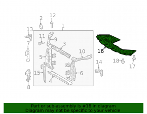 Front engine guard for Toyota Sienna 2010-2011
