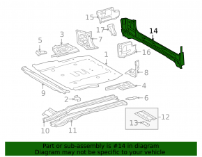 Lexus GX460 10-23 Rear Panel