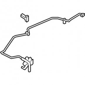 Cooling system return pipe tank-head Ford C-max MK2 13-18