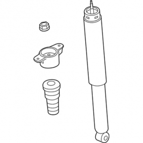 Shock absorber rear left Ford C-max MK2 13-18
