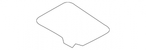Ford Escape MK4 20-26 Black Driver's Seat Rail Cover