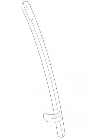 Front right door glass guide Mazda CX-9 16-23