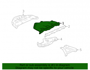 Exhaust manifold Mitsubishi Outlander Sport ASX 13-20 2.0
