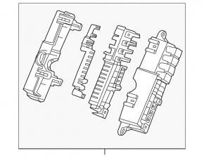 Fuse Box Battery 12v Chevrolet Volt 11-15