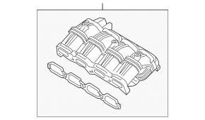 Intake manifold Hyundai Santa Fe 24-25 2.5