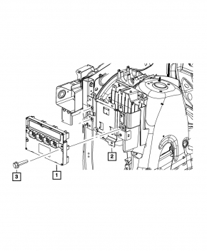 Block ECU engine computer Jeep Grand Cherokee WK2 12-13 3.6