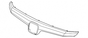 Honda Civic 12-12 Chrome Grille Molding