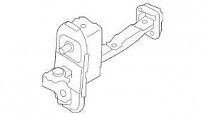 Door limiter rear left Hyundai Tucson 16-21