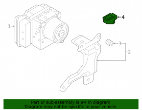 YAW TURN RATE AND G SENSOR MODULE Hyundai Elantra UD 11-16
