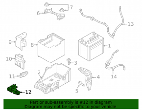 Mazda CX-90 24-26 negative terminal with sensor