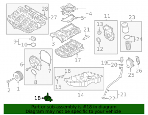 Engine oil level sensor for VW Atlas 24-25 2.0T
