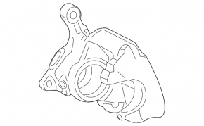 Rear left caliper Chevrolet Bolt 17-19