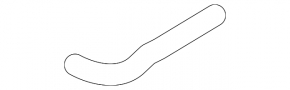 Lower short cooling hose for Nissan Murano z51 09-14