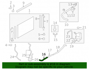 Lower short cooling hose for Nissan Murano z51 09-14