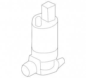 Volvo S60 11-18 Windshield Washer Motor