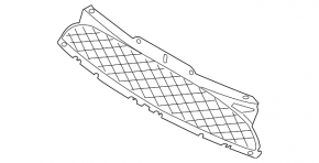 Radiator grill grill Mini Cooper Clubman R55 11-14 rest