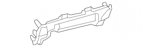 Front panel trim center middle Lexus ES300h ES350 13-18 beige