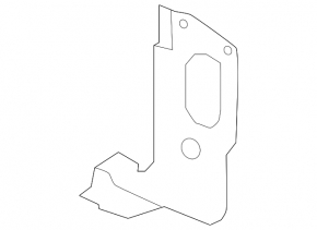 Subaru Ascent 23-26 front bumper mount, left