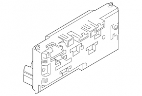 BMW 5 F10 Trunk Fuse Box 13-16